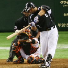 決勝打の阪神・ゴメス「タイガースファンは本当に1番」　CSファイナルステージで6打点の大暴れ！