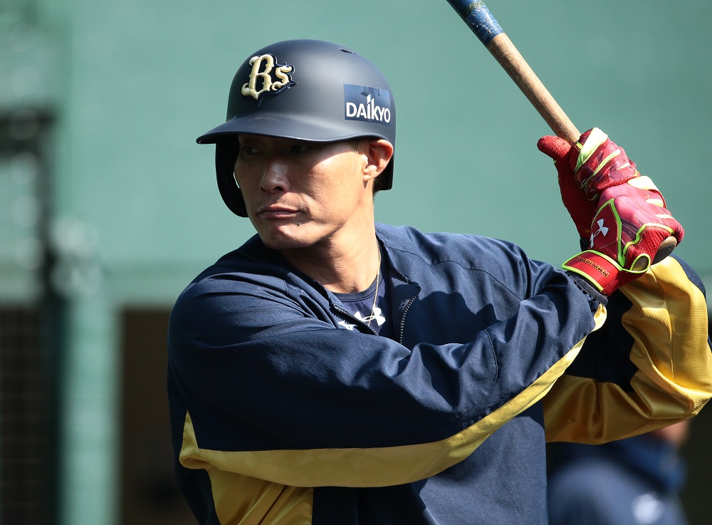 オリックスバファローズ 糸井嘉男選手ホームユニフォーム - 野球