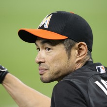 マーリンズ、快勝で3連勝　イチローは代打で四球、二盗に成功