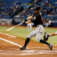 イチロー、4戦ぶりスタメンも4タコ　チームの連勝も5でストップ