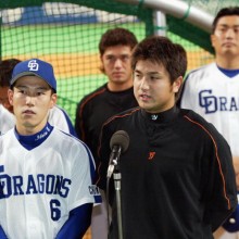 巨人、高橋由と井端が電撃引退　それぞれ監督、内野守備走塁コーチ就任へ