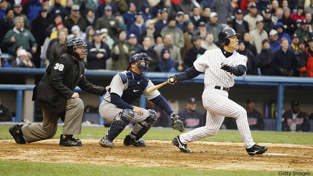 松井秀喜氏、印象に残る本塁打に「初めてヤンキーススタジアムで打った満塁ホームラン」 | BASEBALL KING