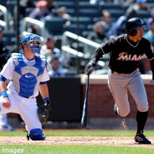 イチロー、今季初先発で二塁打　マーリンズは連勝ストップ