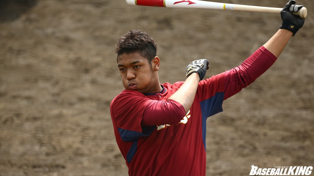 楽天 オコエ 三塁ベース直撃の内野安打 ノムさん もってるね Baseball King