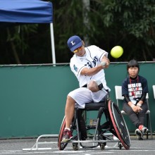 【西武】車椅子ソフトボールの堀江航さんが始球式に登場！