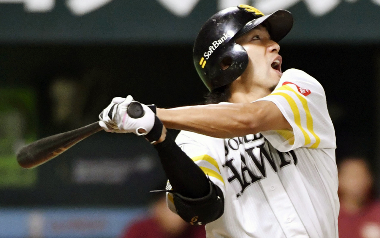 柳田悠岐が突破した大台 眼と自制 でチームに徹する昨季の主役 Baseball King