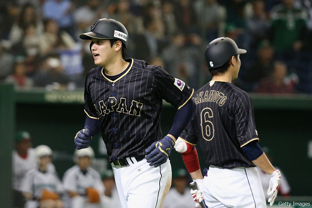 侍ジャパン2016【カルビープロ野球チップス】大谷翔平◎SJ-07◎金文字-