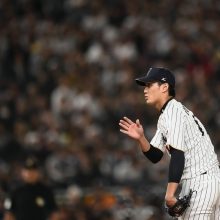 憧れの舞台で四者連続三振！藤浪「かみしめる余裕があった」