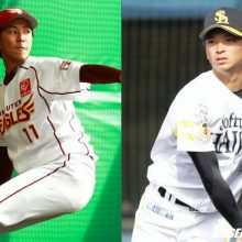 ソフトBと楽天の天王山初戦、東浜と岸が今季2度目の投げ合い　18日の予告先発