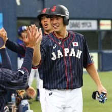 侍ジャパン、2戦連続の完封勝ち！　秋山、松本の1、2番コンビが躍動