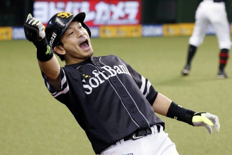 Snsで拡がる笑顔の合言葉 ソフトバンク 松田宣浩が発信した 熱男リレー Baseball King