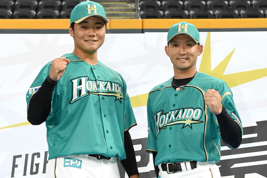 日本ハムが We Love Hokkaido ユニお披露目 今季のテーマは 新時代緑 ニューグリーン Baseball King