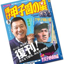 復刊号！「輝け甲子園の星」第90回記念センバツ高校野球大会・早春号