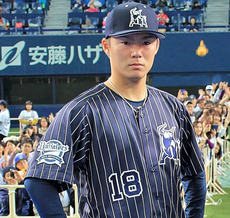 山本由伸 オリックスバファローズ レプリカユニフォーム サイズＬ