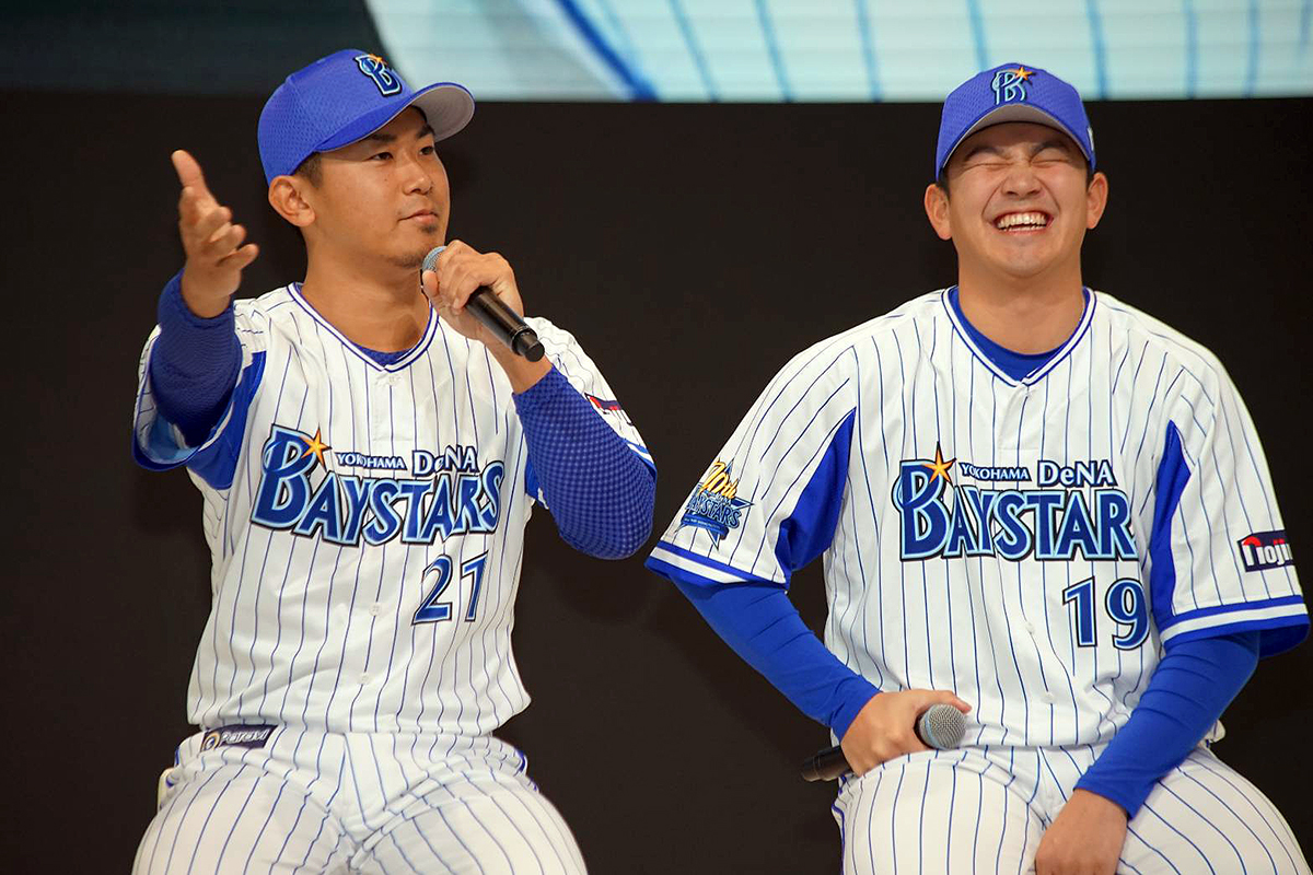 Denaの エース 今永と 守護神 山崎がファンに約束 来季も 横浜を盛り上げられるように Baseball King