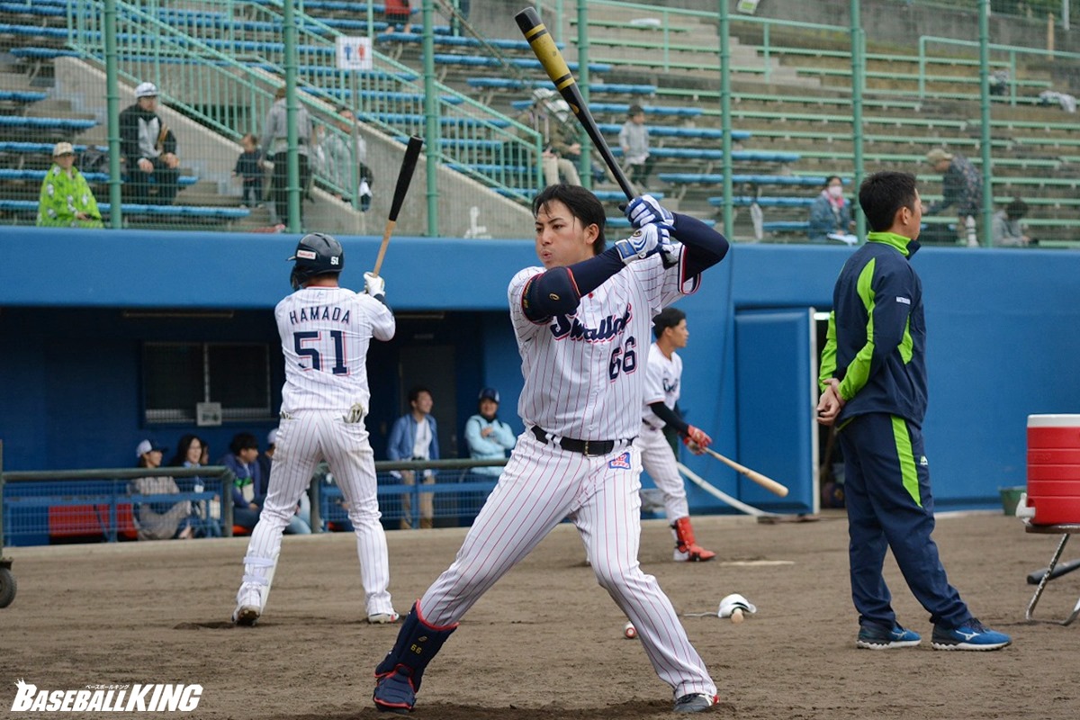 青木化 で打撃好調のヤクルト吉田大成 オープン戦全体トップの計7打点 Baseball King