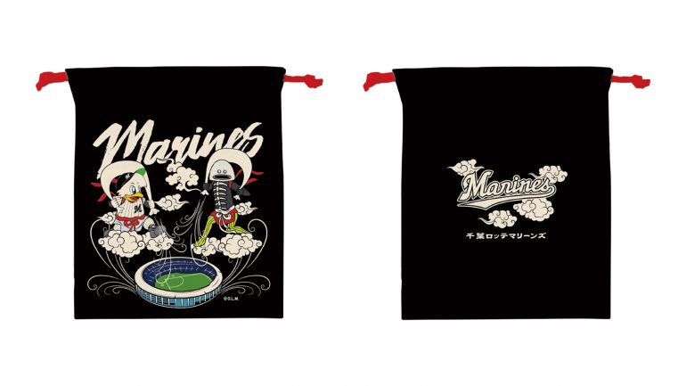 ロッテ マーくんと謎の魚を風神に見立てたグッズを新展開 Baseball King