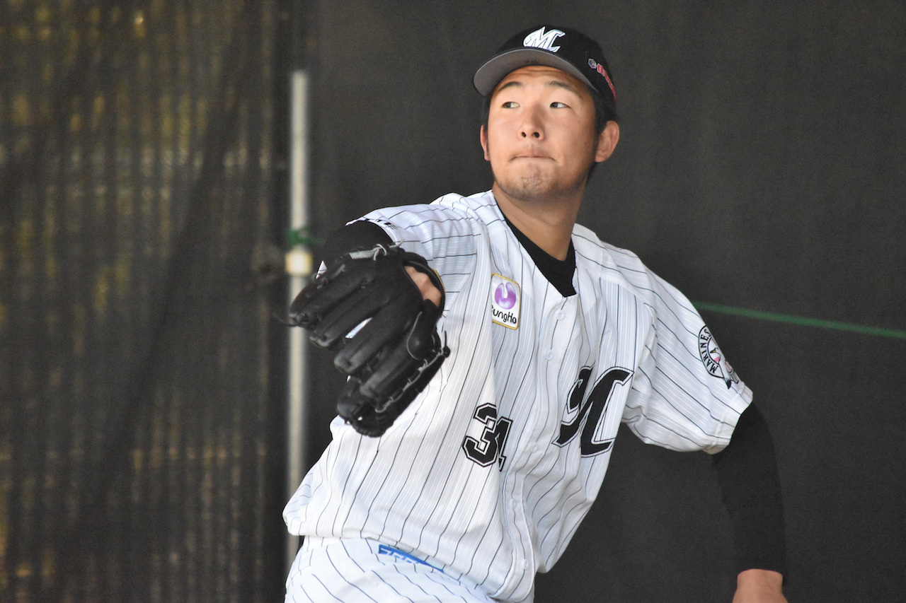 ロッテが土肥星也と育成契約「一日でも早く支配下選手登録を」