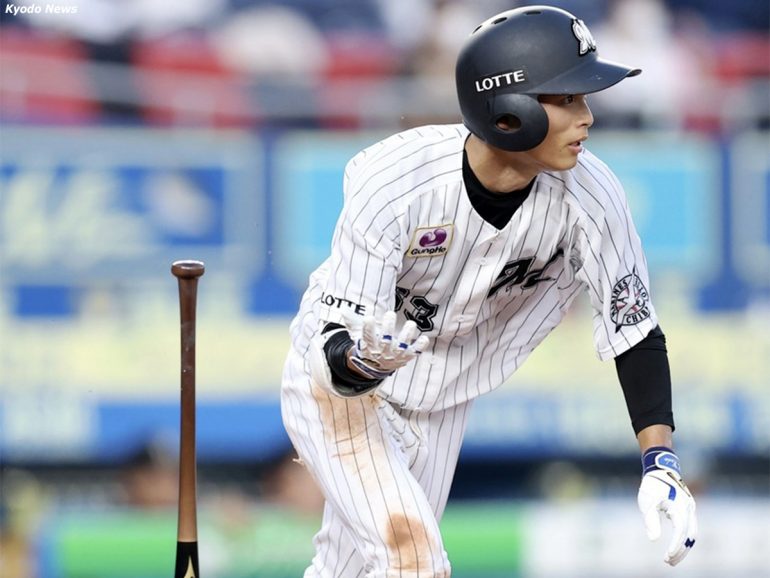 ロッテの3年目 和田康士朗が1番抜擢に応える3安打 3盗塁 3得点 盗塁リーグトップへ急浮上 Baseball King