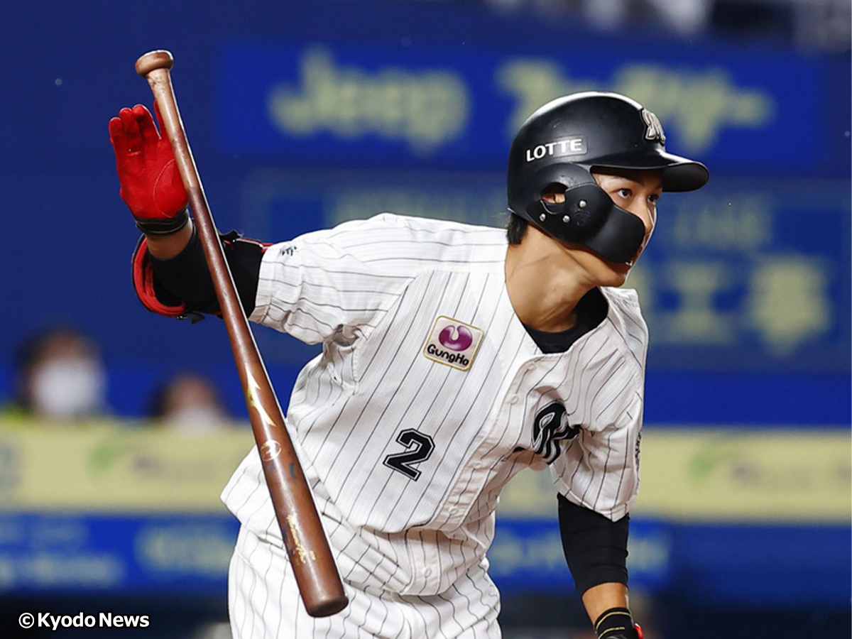 直近10年で1人 ロッテの左打者に 打率3割 達成に期待 Baseball King