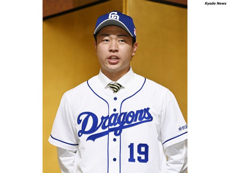 中日が新入団選手の背番号を発表 ドラ1 高橋は吉見の 19 を継承 Baseball King