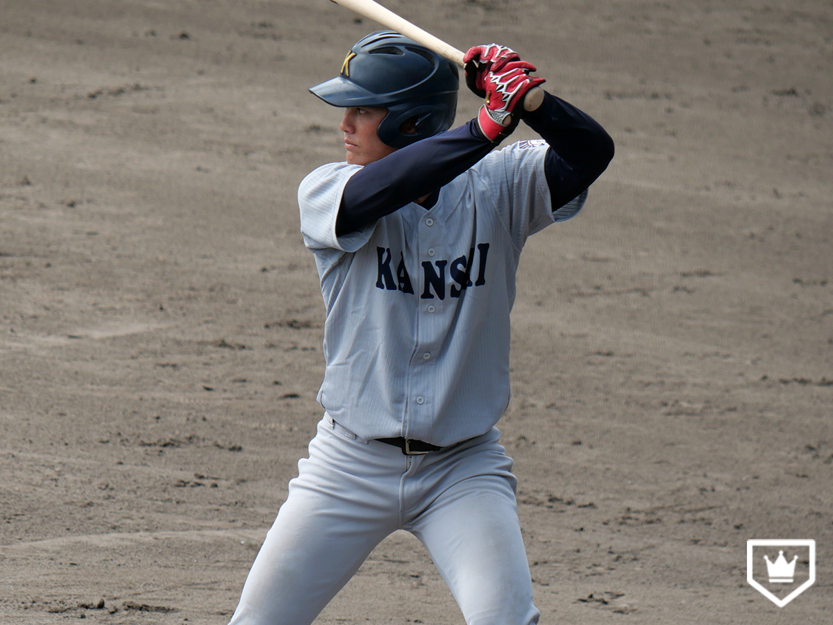 フルスイングは吉田正尚を彷彿 関西大 野口智哉の 大いなる可能性 Baseball King