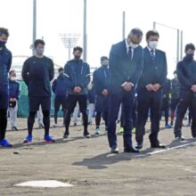 阪神・淡路大震災から26年　オリックス・湊通夫球団社長ら約60人が黙とう