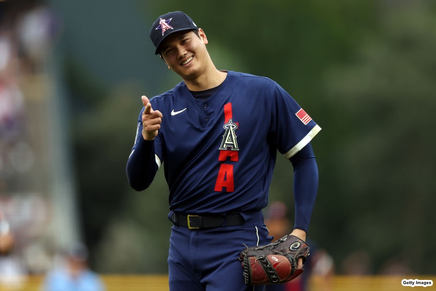 MLB◇貴重◇ 大谷翔平 2021 オールスター初出場記念 二刀流 MLB公認 未 