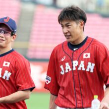 侍ジャパン、源田、柳田、梅野がスタメン入り　巨人と本番前最後の強化試合