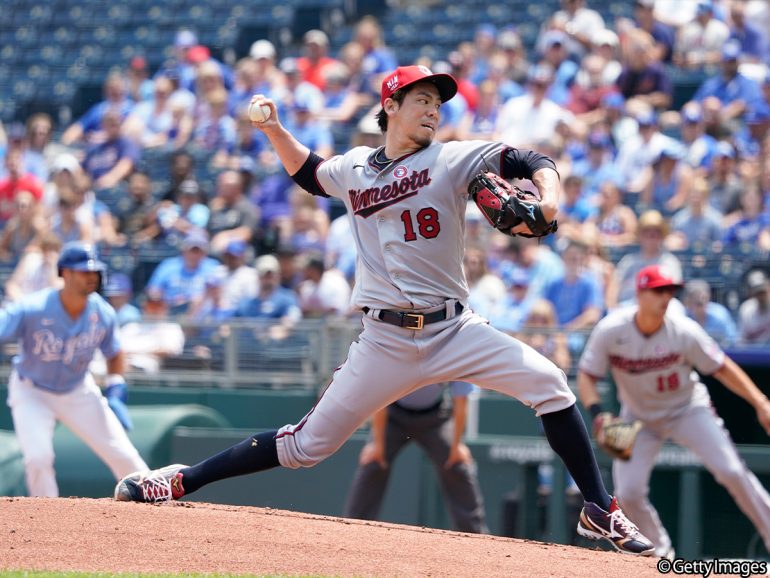 ツインズ 前田健太が6回無失点10kの快投で今季4勝目 Baseball King