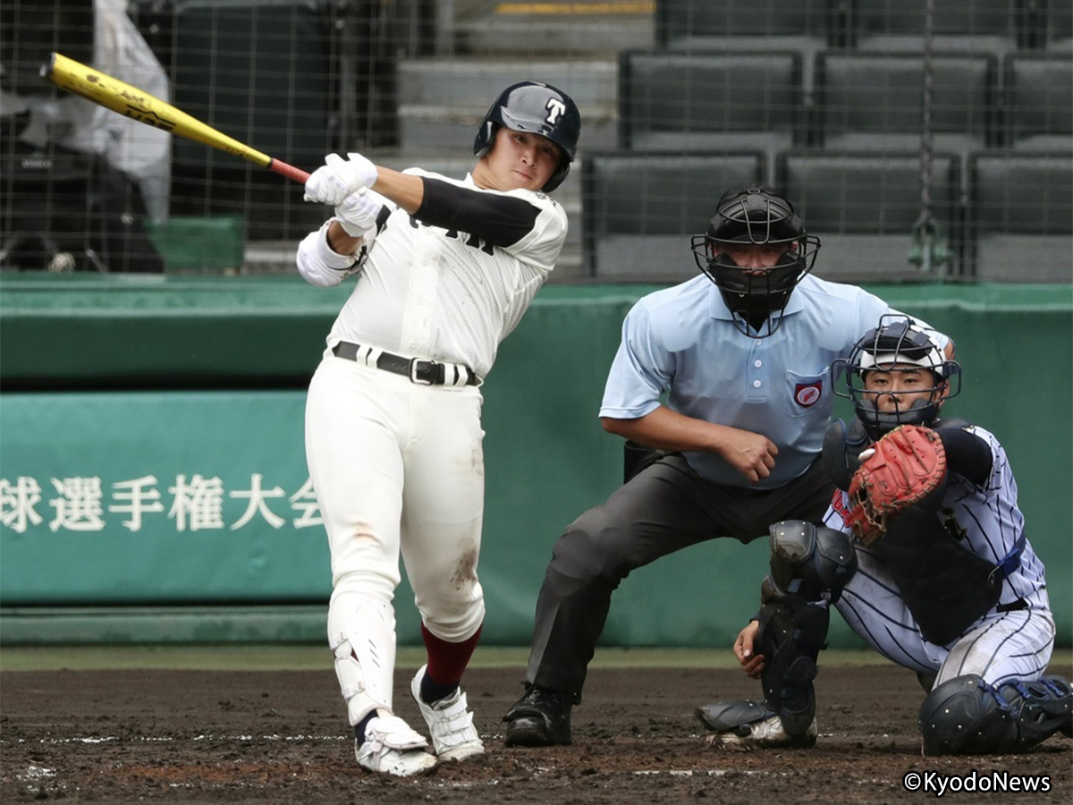 大阪桐蔭が一発攻勢！ 降雨コールドで東海大菅生と強豪対決制す Baseball King