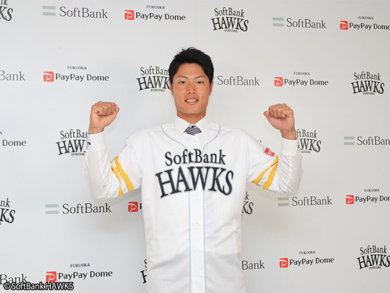 BASEBALL KING | 日本の野球を盛り上げる！ソフトバンクが高卒3年目の渡邉陸を支配下選手登録！三笠GM「高い打撃力を評価して」