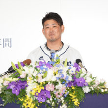 松坂大輔、笑顔の引退登板は四球　渾身の118キロ、日米通算377試合目