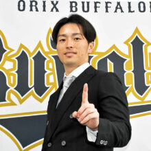 オリックスの切り込み隊長・福田周平が2000万増で更改　背番号「1」で日本一めざす
