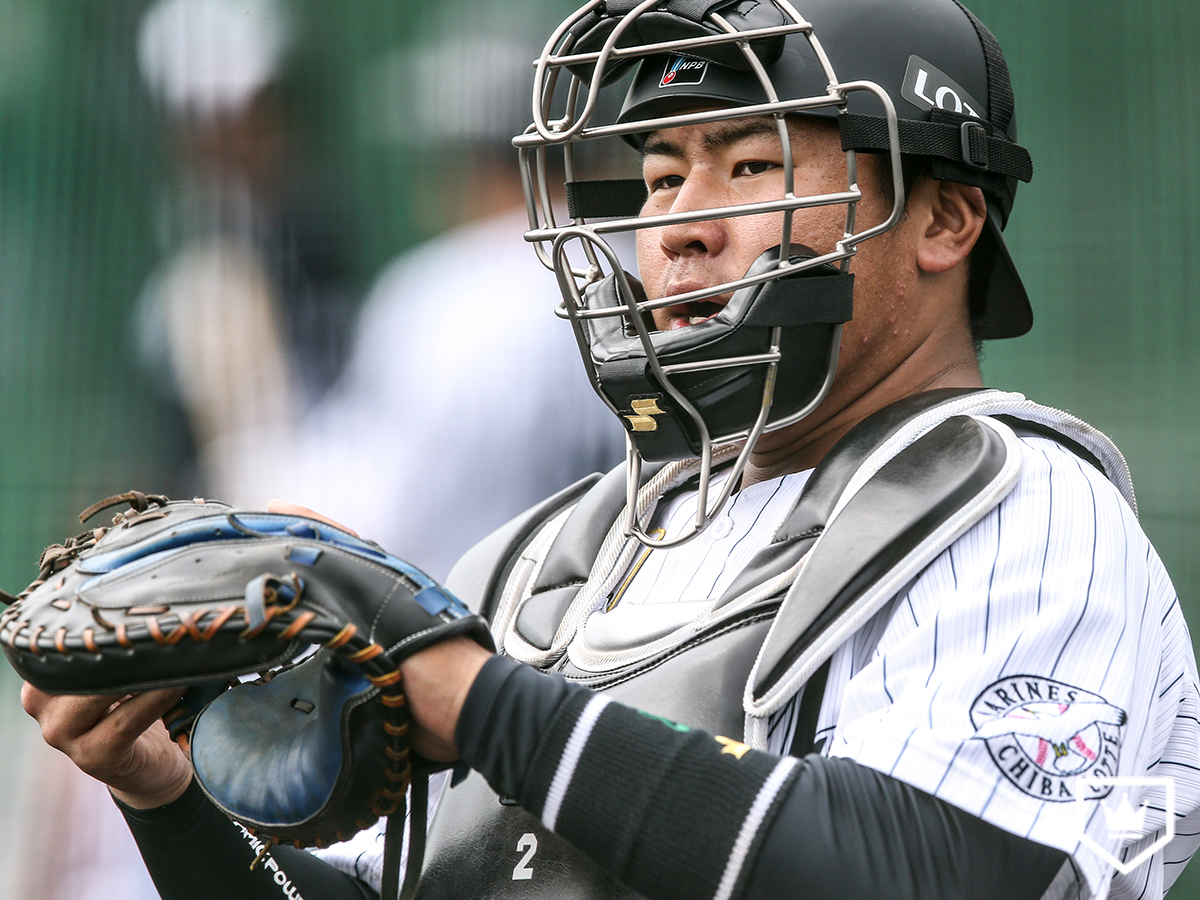 ロッテのドラ1・松川虎生が2戦連続安打 初先発で無失点リード＆盗塁刺披露 | BASEBALL KING