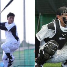 同学年、右投げ右打ち、捕手…将来の“打てる捕手”候補のロッテ・松川と村山