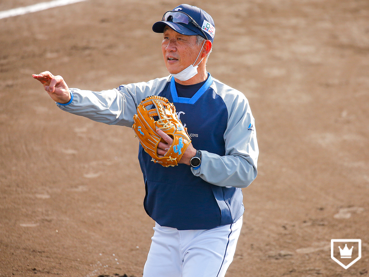 64歳にはみえない！」西武・辻監督のグラブ捌きにファン驚嘆 | BASEBALL KING