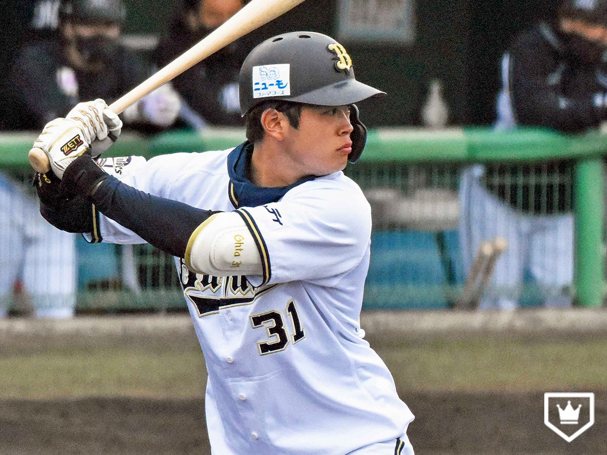 オリックス・太田が初球先頭打者アーチ 勝てば日本一の第7戦で千金先制