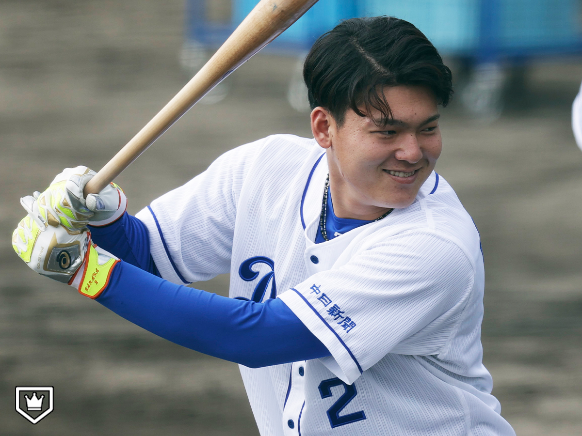 中日ドラゴンズ 石川昂弥選手 プロモデル ユニフォーム 2021 ビジター