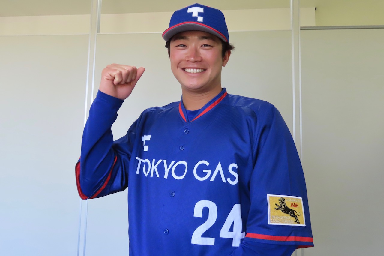 東京ガスの主将・笹川晃平が「みんなに勝たせてもらうキャプテン」と
