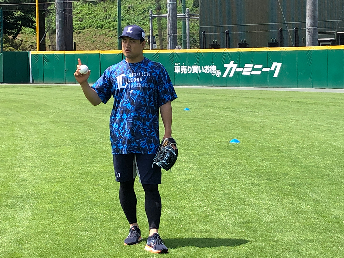 西武・松本航が19日の先発に向けて決意「勝ちにつながるピッチングを」