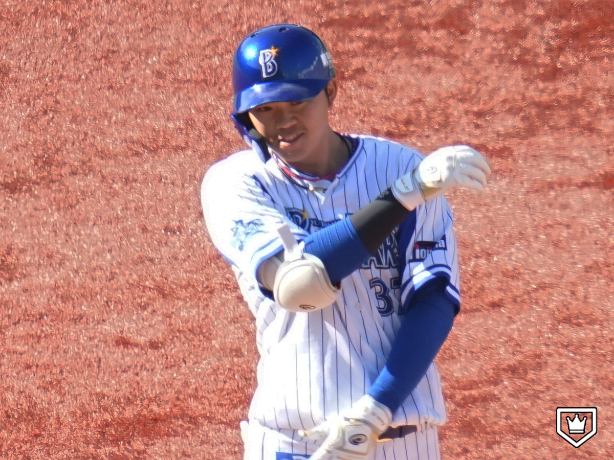 DeNA・楠本「迷わず」若虎攻略の一振り！ 三浦監督「背中を見て分かりました」 | BASEBALL KING