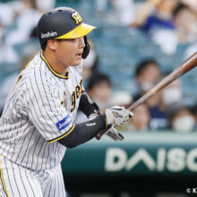 掛布氏「一番良い打球方向」阪神・大山の左中間を破る二塁打を絶賛