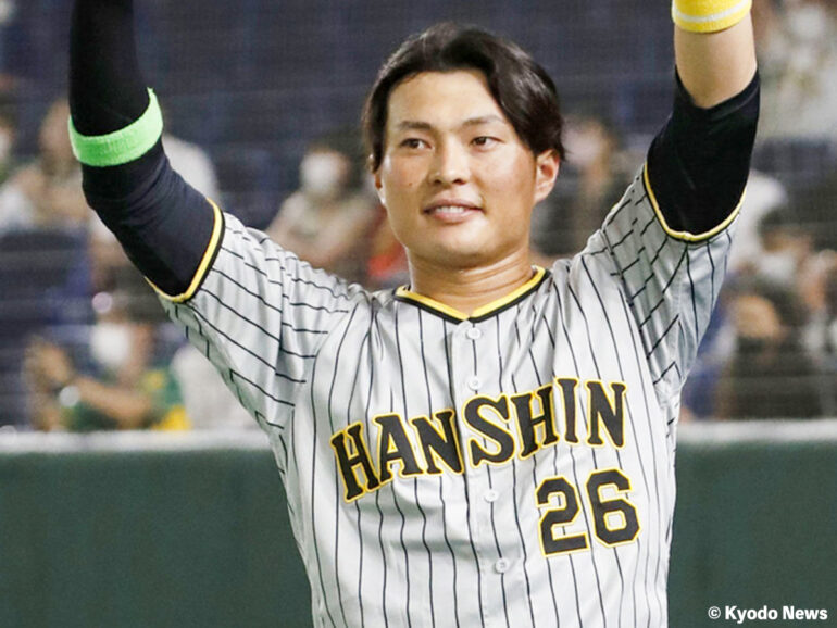 BBM 阪神タイガース 北條史也 プロ第1号ホームラン記念 直筆サイン