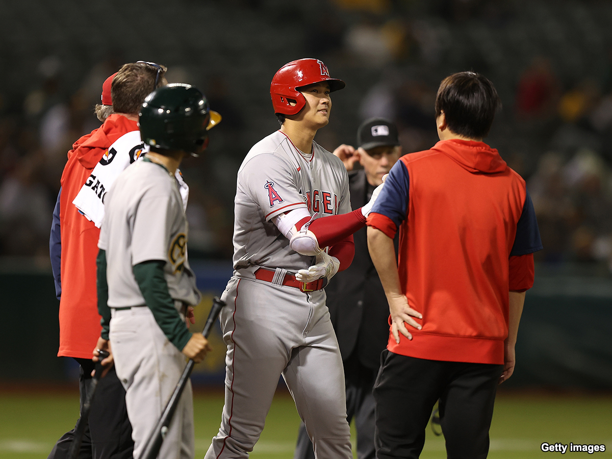 大谷翔平の連続安打18試合でストップ 今季最終戦で史上初の規定W到達へ