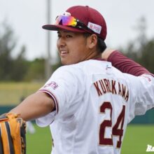 楽天・黒川史陽が自主トレを公開 「中村晃さんの野球に対する姿勢を見習いたい」