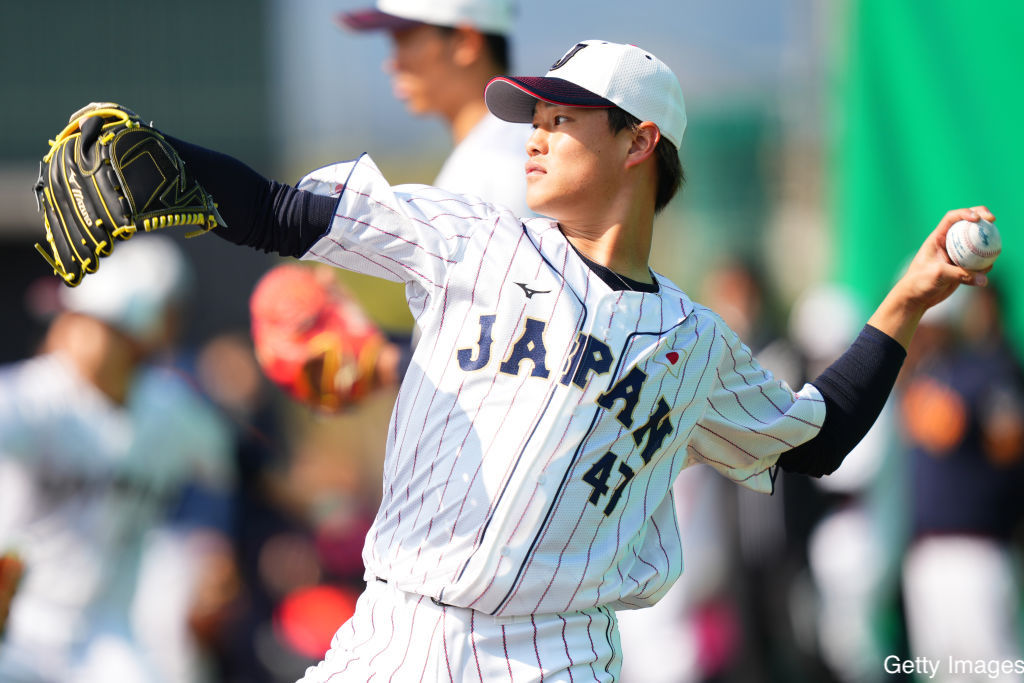 WBC日本代表・高橋奎二、ダルビッシュとキャッチボール「真っ直ぐの