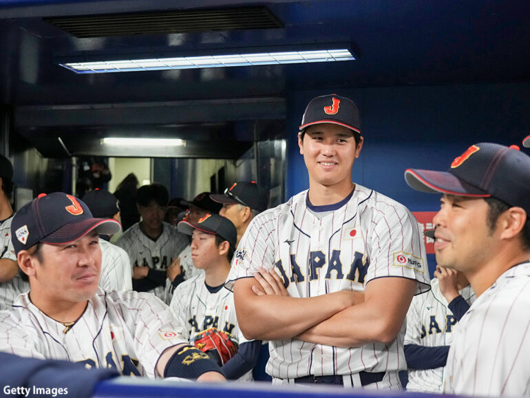 大谷翔平のコールに拍手喝采 WBCへ向けて調整第一「100%を試合の中で