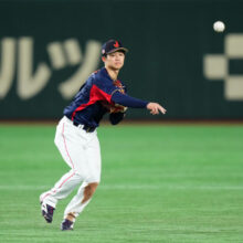 今季から二塁転向もWBCで遊撃を守る侍J・中野　井端氏「よく気持ちはわかる」