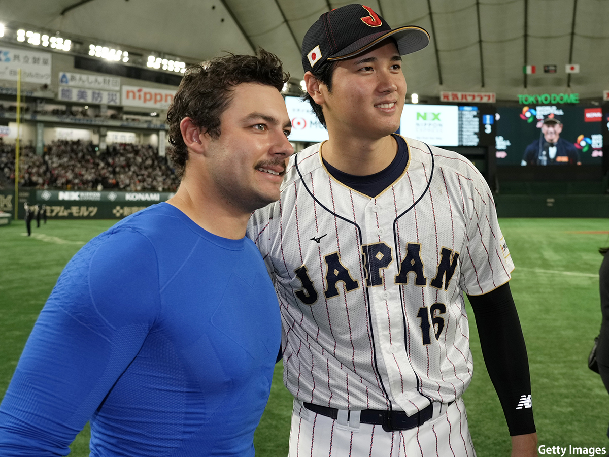 イタリア代表Da.フレッチャー、大谷との対戦に「敵として戦い楽しかっ